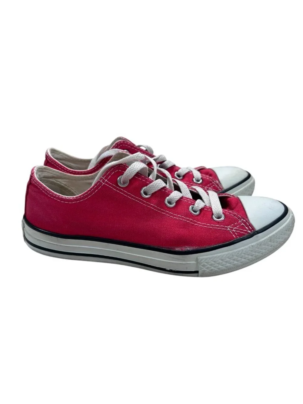 Converse 3 Kids Red Sneaker Skater Streetwear Casual Flaw